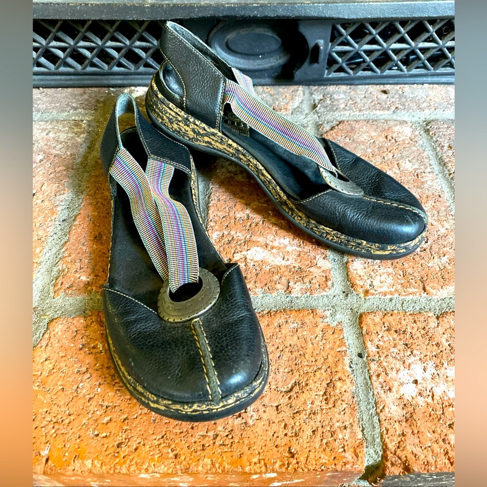 Rieker | Daisy Black Slip On Walking Sandal US SZ 7.5 EU 38